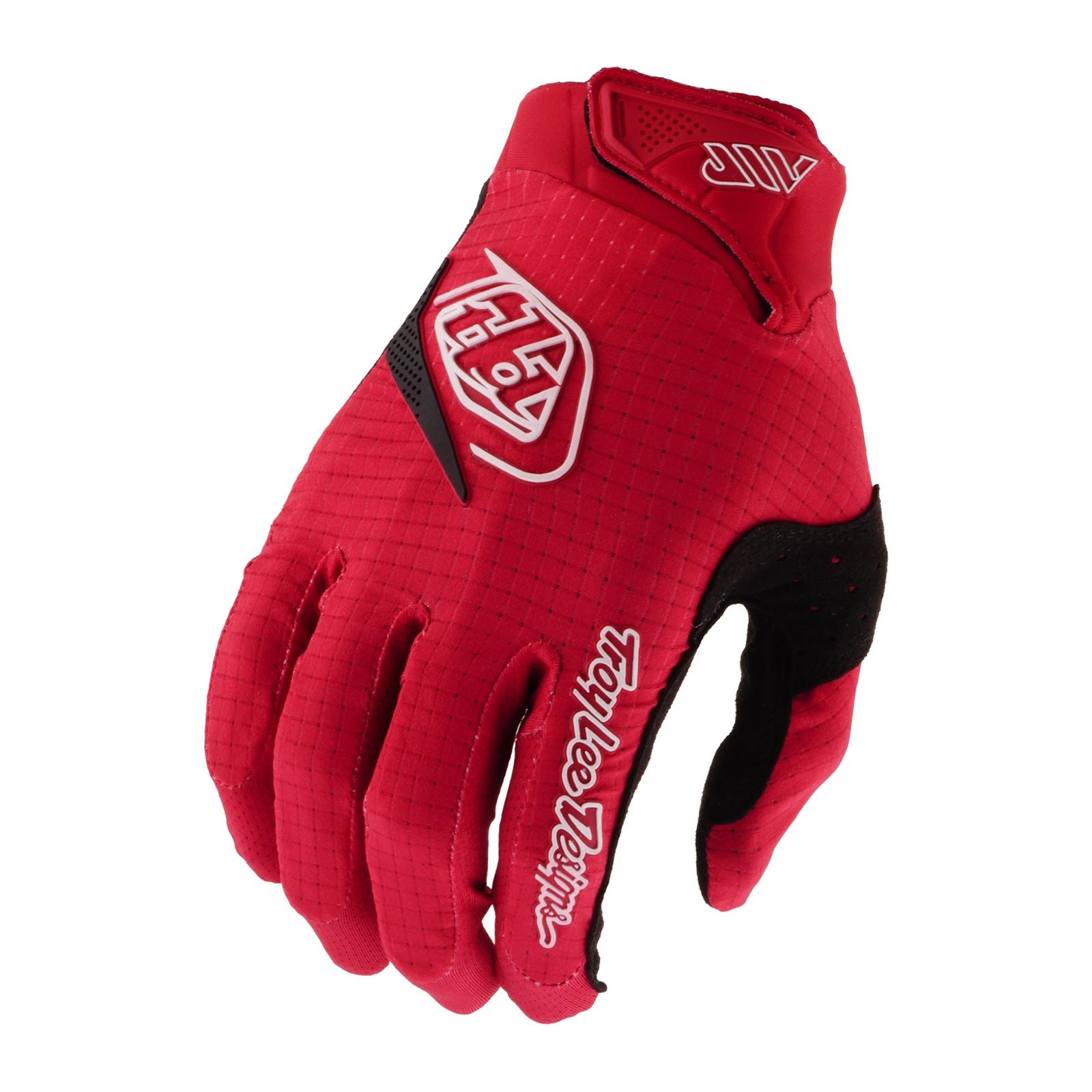 Troy Lee Designs Spring 2026 Air Mono MX Gloves Scarlet Glo